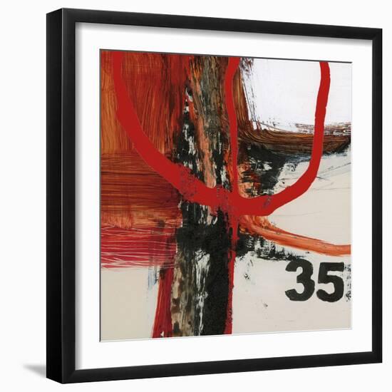 Abstract Digits-Natasha Barnes-Framed Art Print