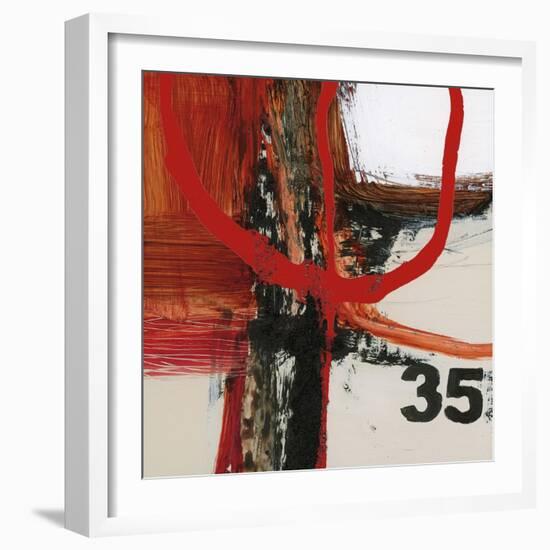 Abstract Digits-Natasha Barnes-Framed Art Print