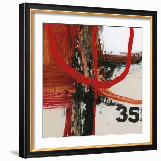 Abstract Digits-Natasha Barnes-Framed Art Print