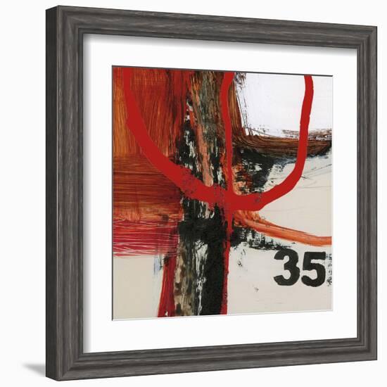 Abstract Digits-Natasha Barnes-Framed Art Print