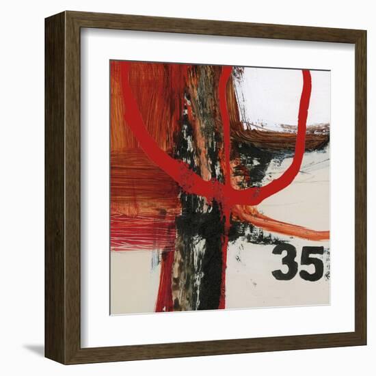 Abstract Digits-Natasha Barnes-Framed Art Print