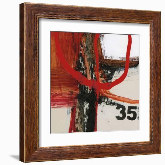 Abstract Digits-Natasha Barnes-Framed Art Print