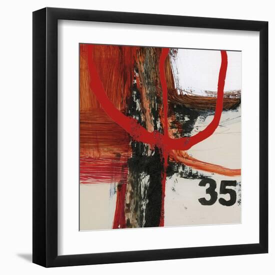 Abstract Digits-Natasha Barnes-Framed Art Print