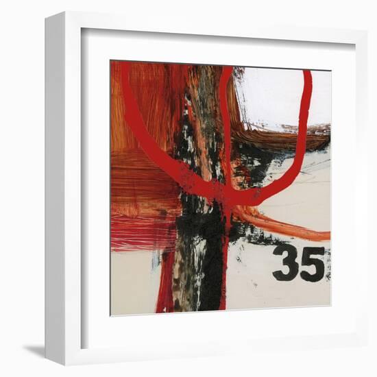 Abstract Digits-Natasha Barnes-Framed Art Print