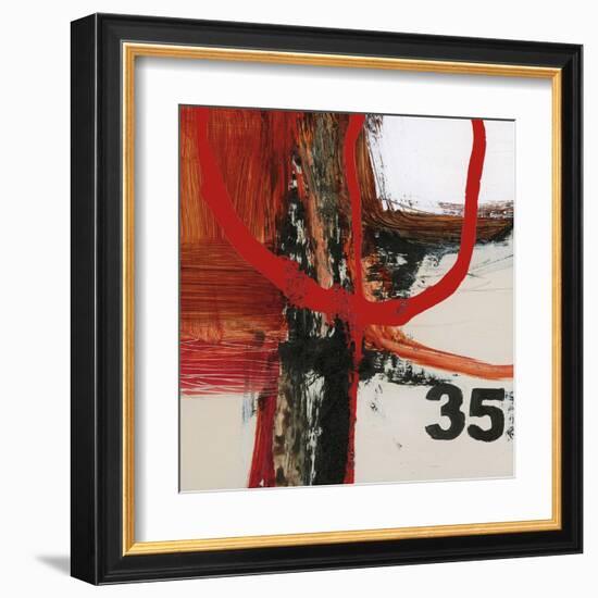 Abstract Digits-Natasha Barnes-Framed Art Print