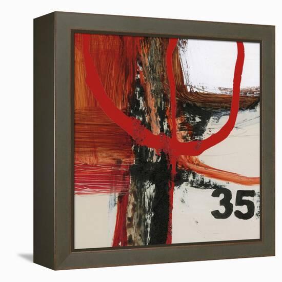 Abstract Digits-Natasha Barnes-Framed Stretched Canvas