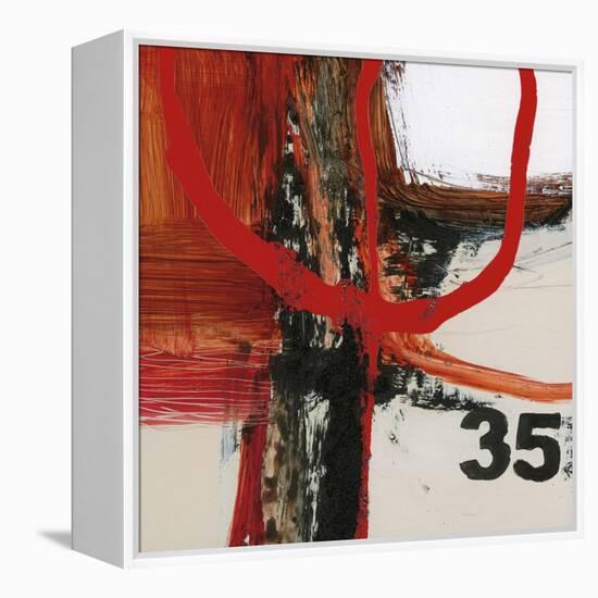 Abstract Digits-Natasha Barnes-Framed Stretched Canvas