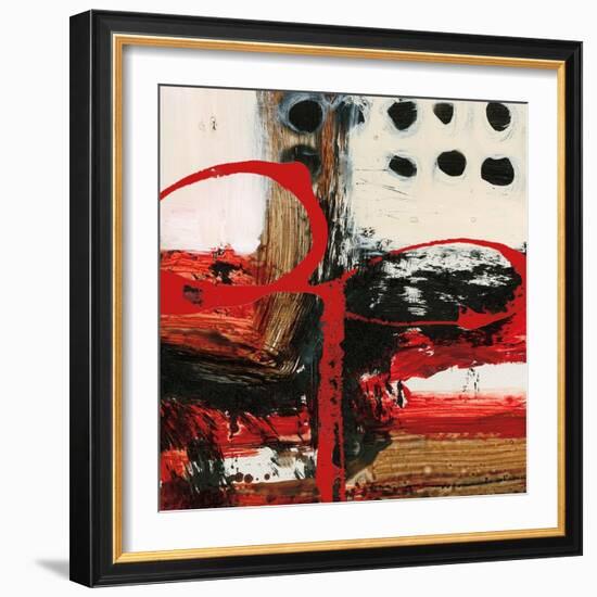 Abstract Dots-Natasha Barnes-Framed Art Print