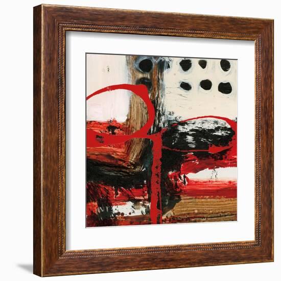 Abstract Dots-Natasha Barnes-Framed Art Print