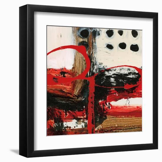 Abstract Dots-Natasha Barnes-Framed Art Print