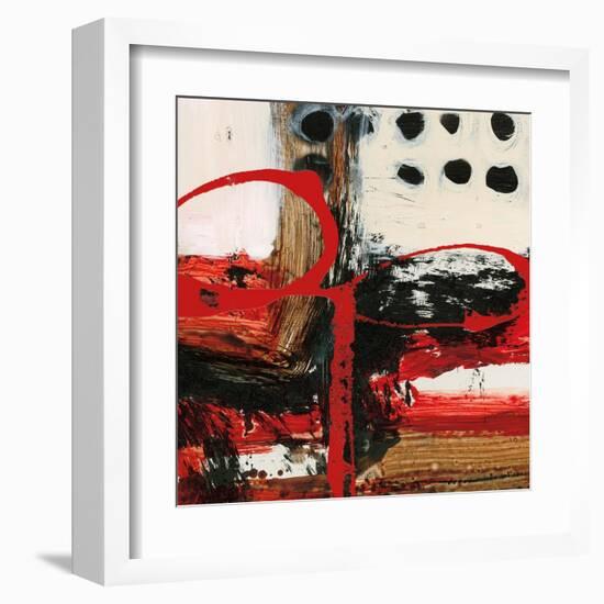 Abstract Dots-Natasha Barnes-Framed Art Print