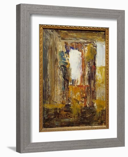 Abstract Draft Painting by Gustave Moreau (1826-1898) 19Th Century Paris, Musee Gustave Moreau-Gustave Moreau-Framed Giclee Print