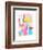 Abstract Drawing 10-Jaime Derringer-Framed Giclee Print