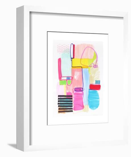 Abstract Drawing 10-Jaime Derringer-Framed Giclee Print