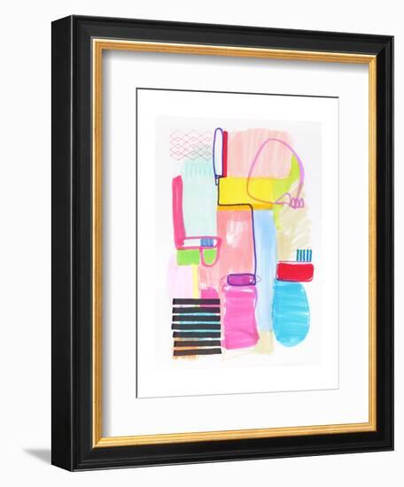 Abstract Drawing 10-Jaime Derringer-Framed Giclee Print