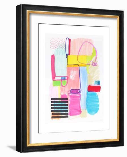 Abstract Drawing 10-Jaime Derringer-Framed Giclee Print