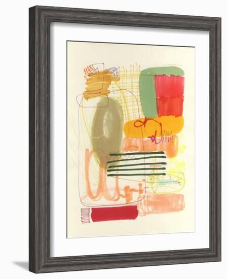 Abstract Drawing 12-Jaime Derringer-Framed Giclee Print