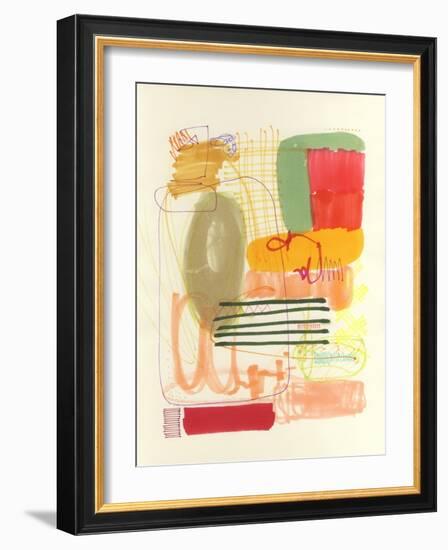 Abstract Drawing 12-Jaime Derringer-Framed Giclee Print