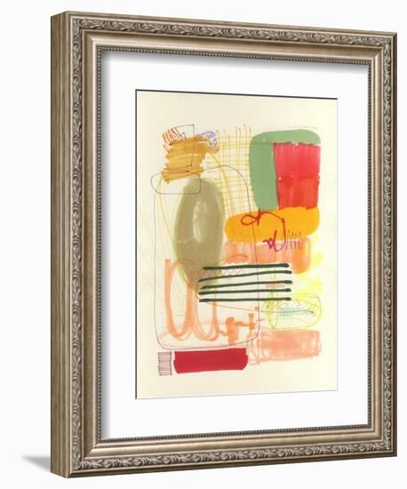 Abstract Drawing 12-Jaime Derringer-Framed Giclee Print