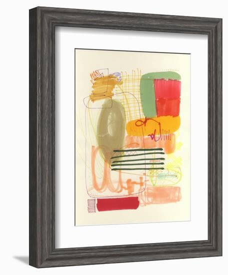 Abstract Drawing 12-Jaime Derringer-Framed Giclee Print