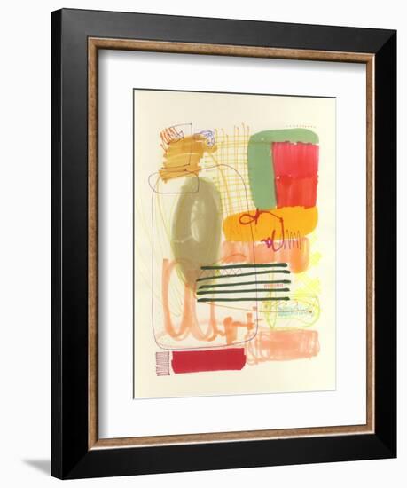 Abstract Drawing 12-Jaime Derringer-Framed Giclee Print