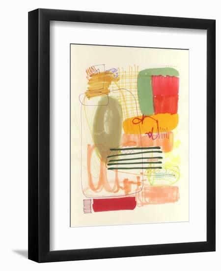 Abstract Drawing 12-Jaime Derringer-Framed Giclee Print