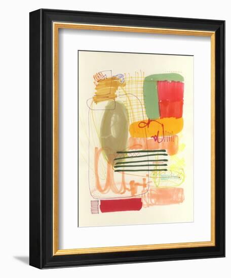 Abstract Drawing 12-Jaime Derringer-Framed Giclee Print