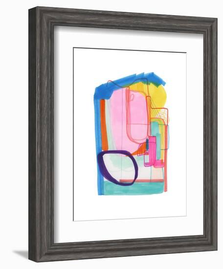 Abstract Drawing 1-Jaime Derringer-Framed Giclee Print