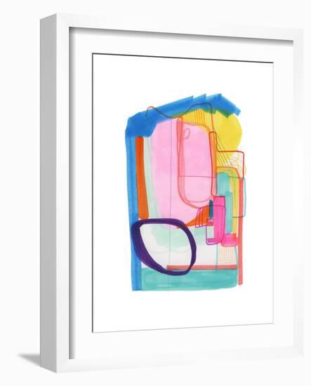 Abstract Drawing 1-Jaime Derringer-Framed Giclee Print