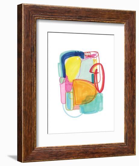 Abstract Drawing 2-Jaime Derringer-Framed Giclee Print