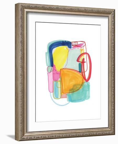 Abstract Drawing 2-Jaime Derringer-Framed Giclee Print