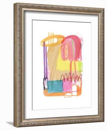 Abstract Drawing 9-Jaime Derringer-Framed Giclee Print