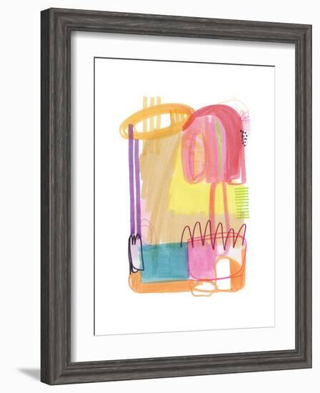 Abstract Drawing 9-Jaime Derringer-Framed Giclee Print