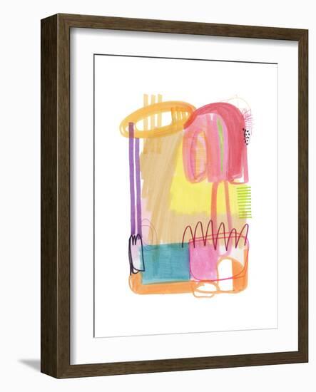 Abstract Drawing 9-Jaime Derringer-Framed Giclee Print