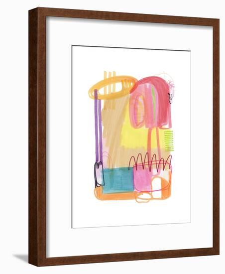 Abstract Drawing 9-Jaime Derringer-Framed Giclee Print