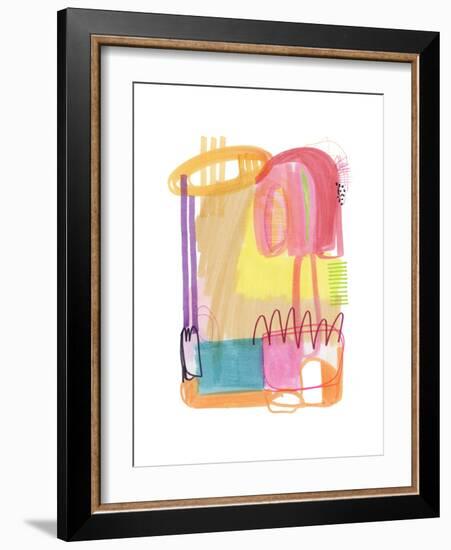 Abstract Drawing 9-Jaime Derringer-Framed Giclee Print