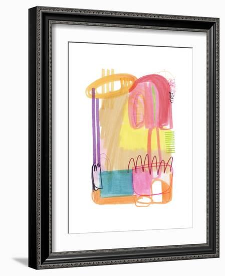 Abstract Drawing 9-Jaime Derringer-Framed Giclee Print