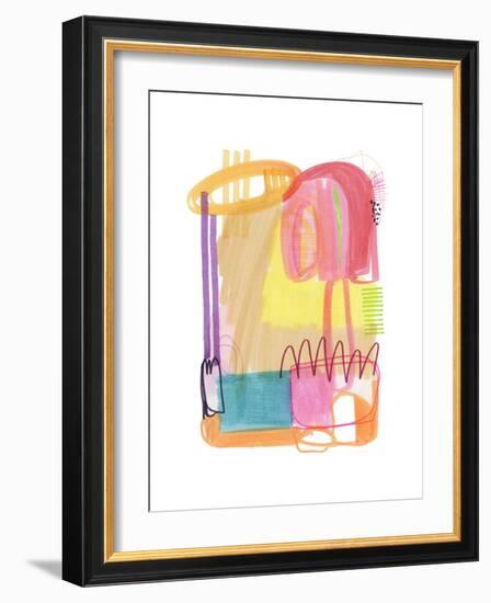 Abstract Drawing 9-Jaime Derringer-Framed Giclee Print