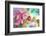 Abstract Dreamy Multicolor Blossoms in Water-Alaya Gadeh-Framed Photographic Print