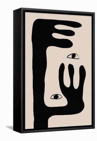 Abstract Face No2.-THE MIUUS STUDIO-Framed Premier Image Canvas