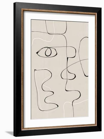 Abstract Face No2.-THE MIUUS STUDIO-Framed Giclee Print