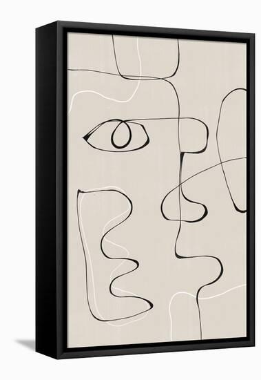 Abstract Face No2.-THE MIUUS STUDIO-Framed Premier Image Canvas
