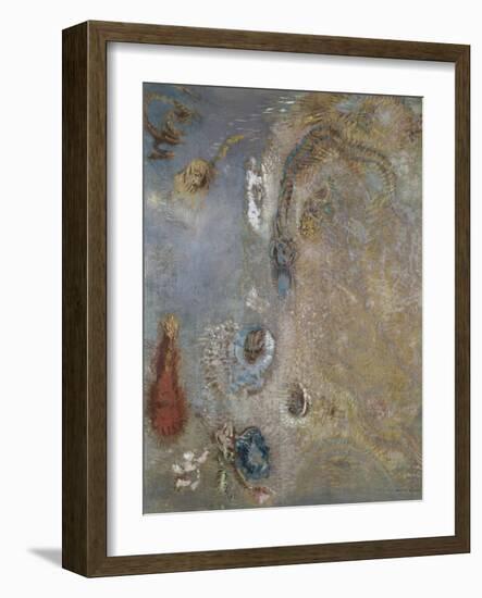 Abstract Fantasy-Odilon Redon-Framed Giclee Print