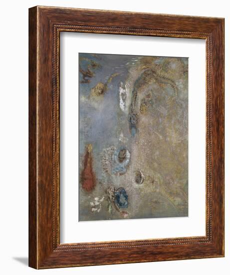 Abstract Fantasy-Odilon Redon-Framed Giclee Print