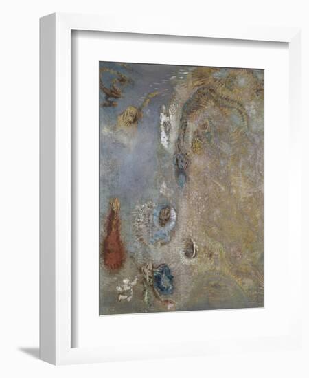 Abstract Fantasy-Odilon Redon-Framed Giclee Print