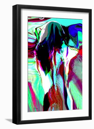 abstract feelings-Kenny Primmer-Framed Art Print