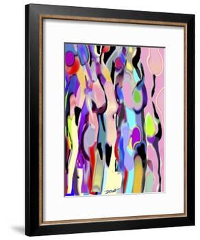 Abstract Female Forms-Diana Ong-Framed Giclee Print