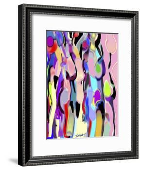 Abstract Female Forms-Diana Ong-Framed Giclee Print