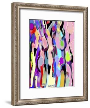 Abstract Female Forms-Diana Ong-Framed Giclee Print