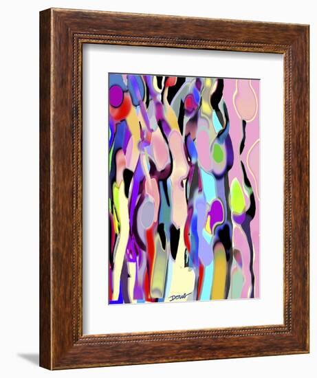 Abstract Female Forms-Diana Ong-Framed Premium Giclee Print